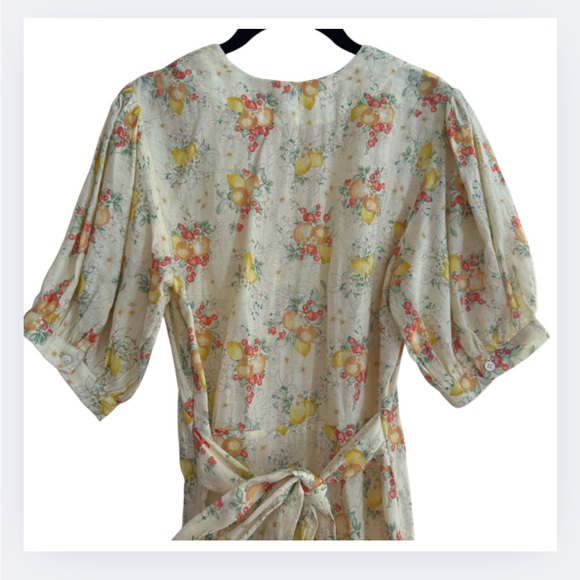 Rare DÔEN Wisteria Dress – Size Small – NWOT – Botanical Print - Picture 5 of 9